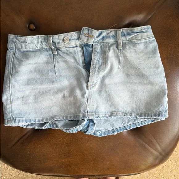 We The Free Light Blue Denim Skirt - Picture 2 of 5